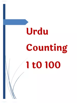 Urdu Counting 1 to 100