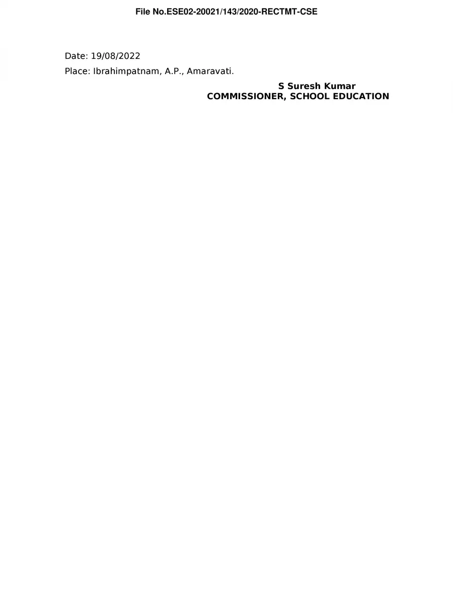 2nd Page of AP DSC Notification 2022 PDF