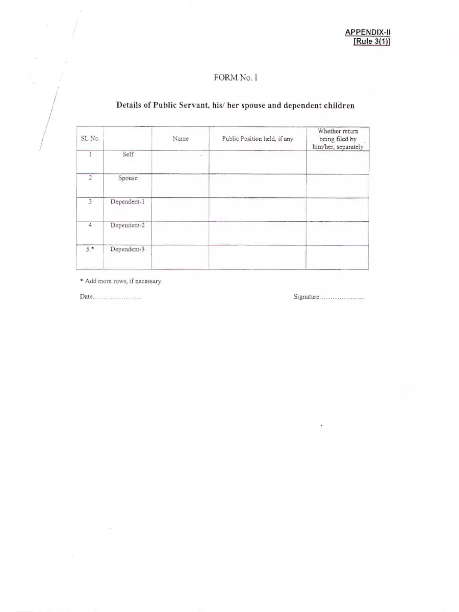2nd Page of Property Return Form 2024 PDF