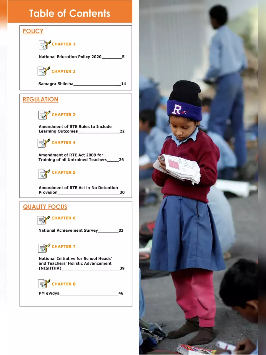 2nd Page of Education Reforms in India PDF