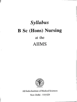AIIMS B.SC Nursing Entrance Exam Syllabus