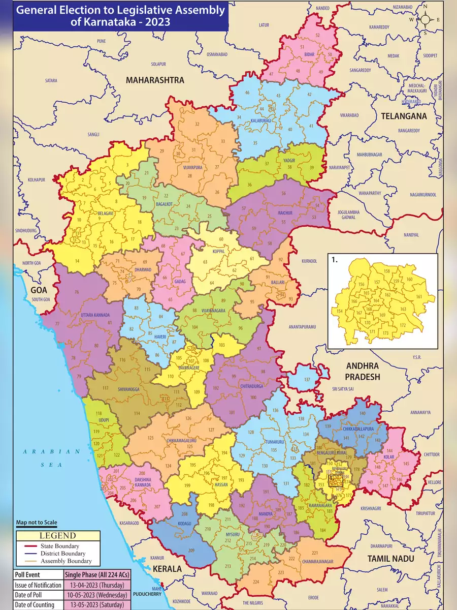 2nd Page of Karnataka Assembly Constituency List PDF