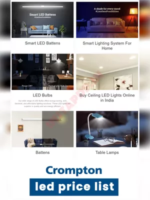 Crompton LED Price List 2024