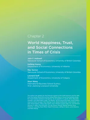 World Happiness Report 2023 List