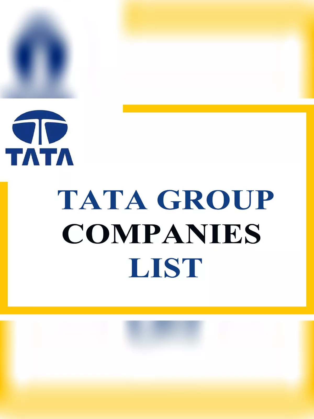 Tata Group Companies List