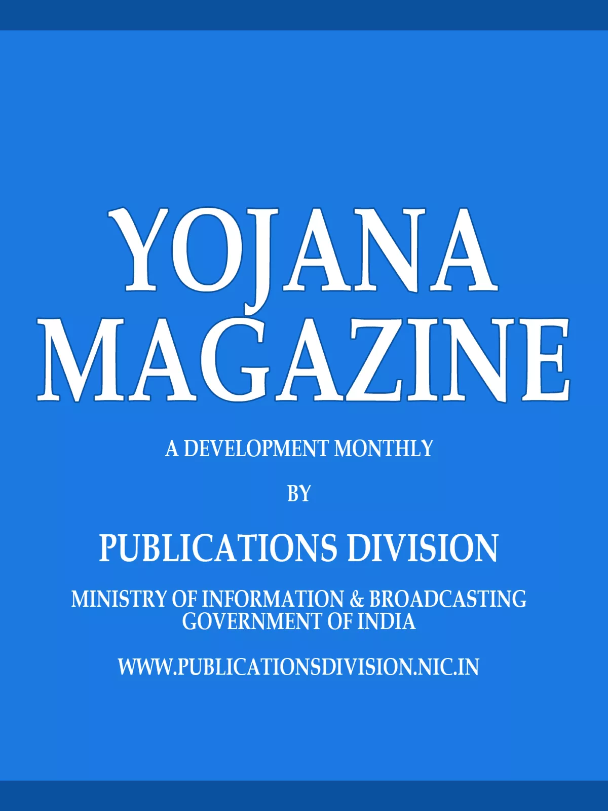 2nd Page of Yojana Magazine April 2020 PDF