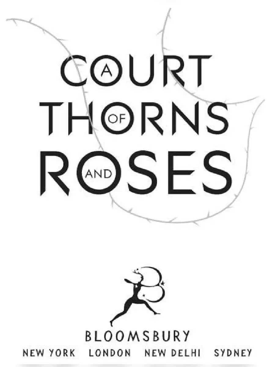 2nd Page of A Court of Thorns and Roses PDF