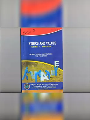 Ethics and Values Book PDF