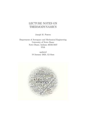 Thermodynamics Notes PDF