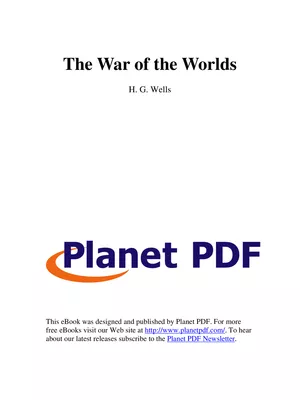 The War of the Worlds PDF
