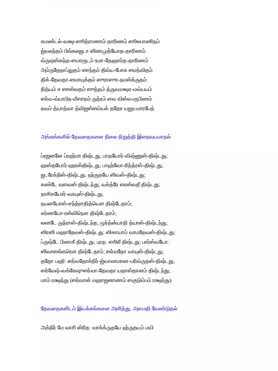 2nd Page of Sri Rudram PDF