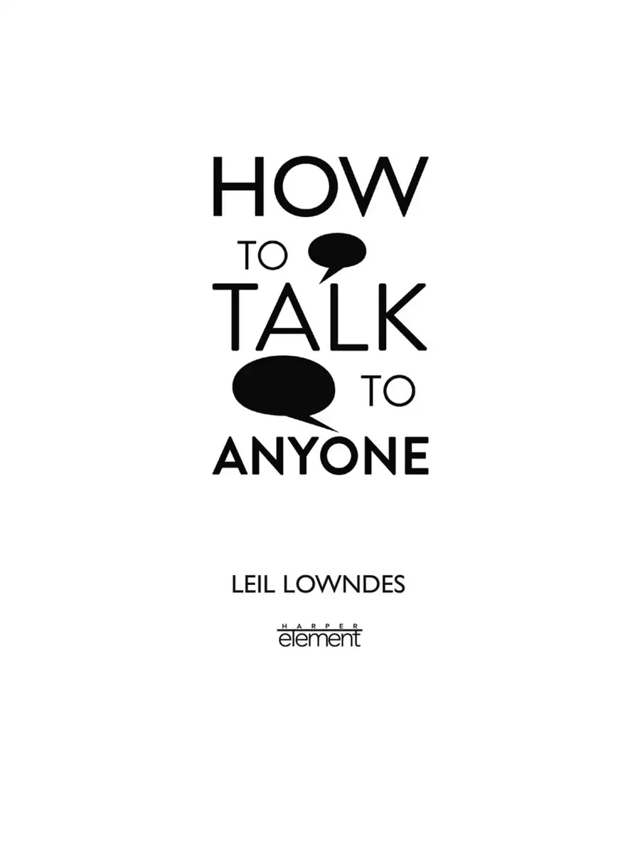 2nd Page of How To Talk To Anyone Book PDF