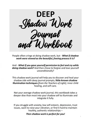 Shadow Work Journal PDF