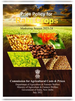 Rabi Crops Price Policy 2023-24 PDF