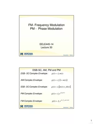 Frequency Modulation PDF