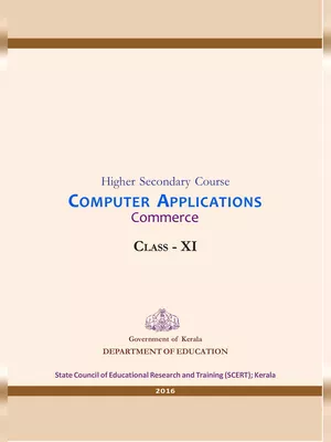 Computer Application Class 11 PDF