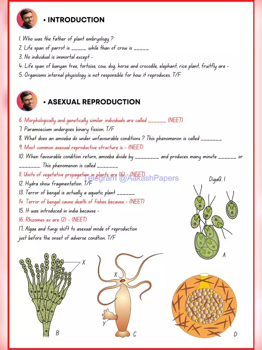 2nd Page of Biohack Book for Class 11 & 12 PDF