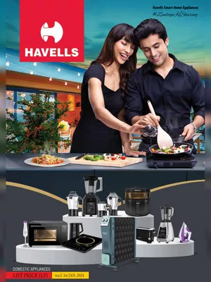 Havells Appliance Price List 2024 PDF
