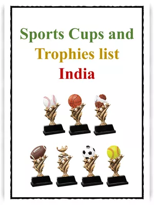 Sports Cups and Trophies List PDF