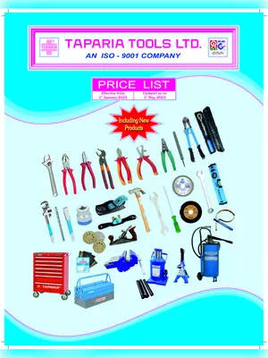 Taparia Tools Products Price List 2024 PDF