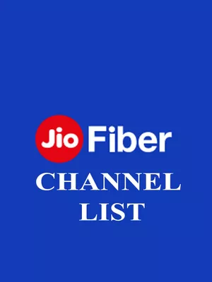 Jio Fiber TV Channel List PDF
