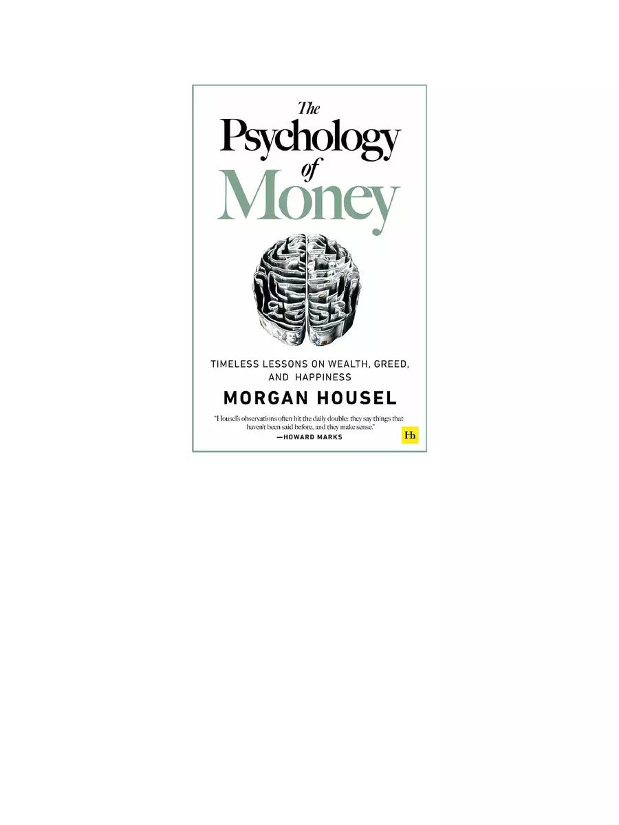 2nd Page of The Psychology of Money Book PDF