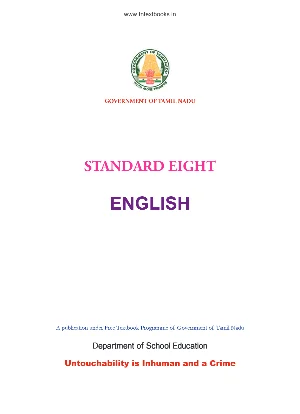 Class 8th Tamil Textbook English