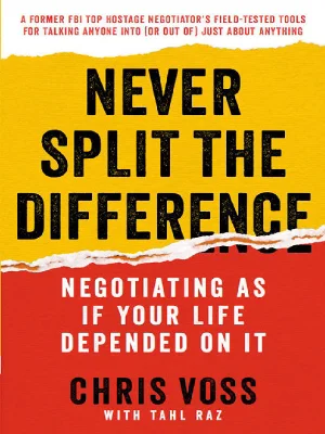 Never Split The Difference Book English