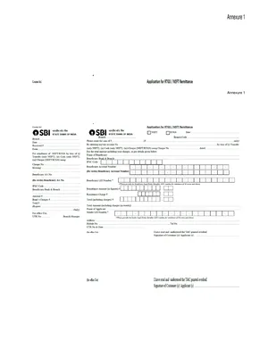 SBI New RTGS Form 2025 –  How to Download SBI RTGS Form 