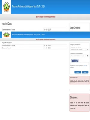 Maha Tait Result 2025 English