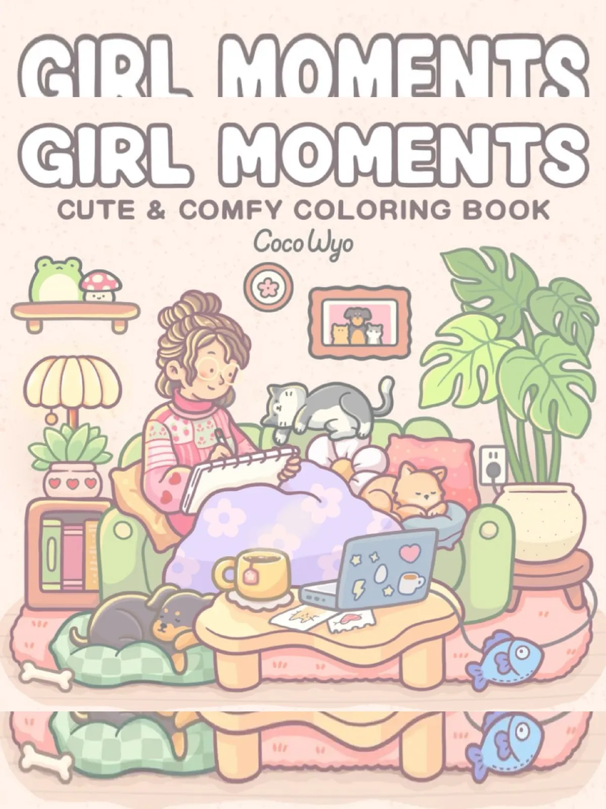 Colouring Book Pdf Girl Moments