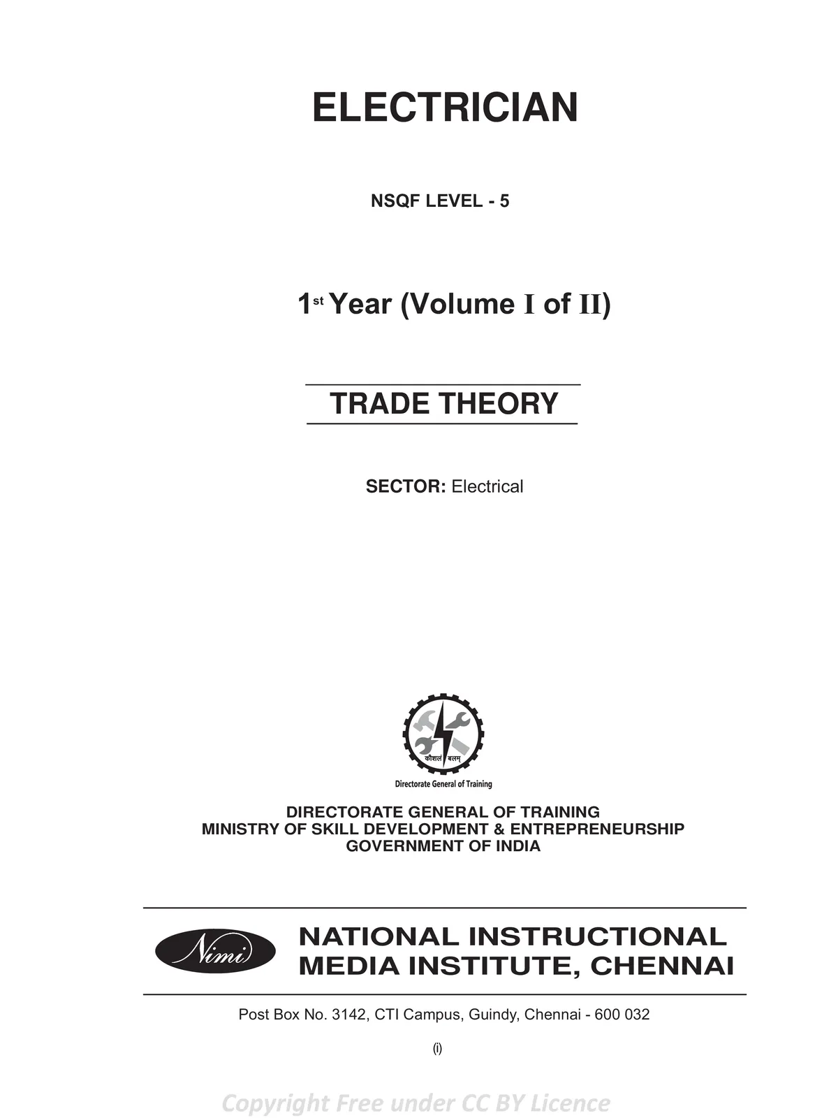 ITI Electrician Theory Book