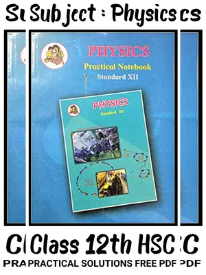 12th Physics Practical Book Answers English
