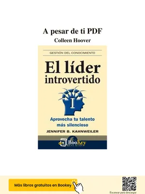 A Pesar De Ti Libro English