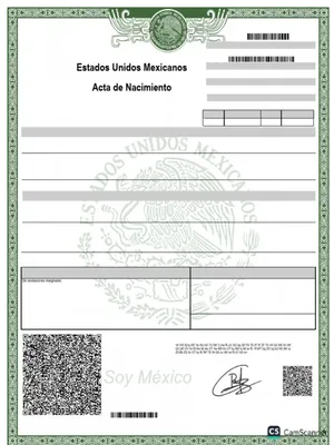 ACTA De Nacimiento Gratis En 2025 English