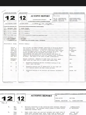 Christina Mauser Autopsy Report English