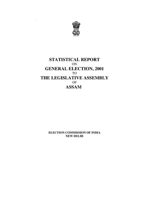 Voter List Assam 2001 English