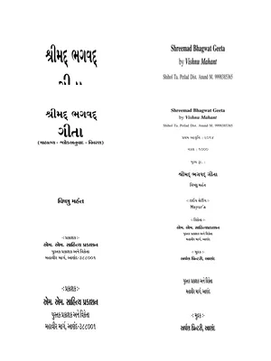 Bhagwat Geeta Book Gujarati