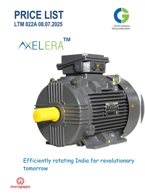 Crompton Greaves Motor New GST Price List 2025 