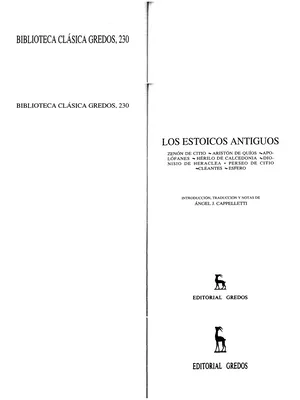 Zenón De Citio Libros English