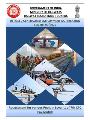 RRB Group D 2026 Notification Out – Apply Online for 22,195+ Posts (CEN-09/2025) English