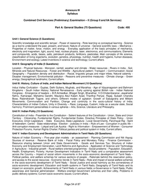 TNPSC Group 2 Syllabus 2026 