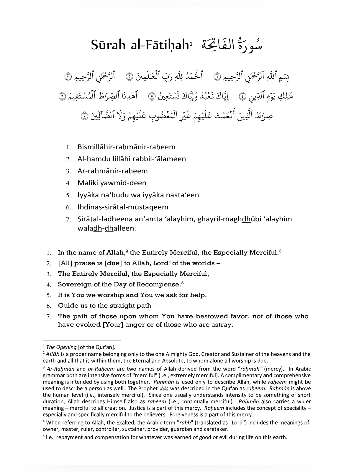 20 Short Surahs Quran page 4