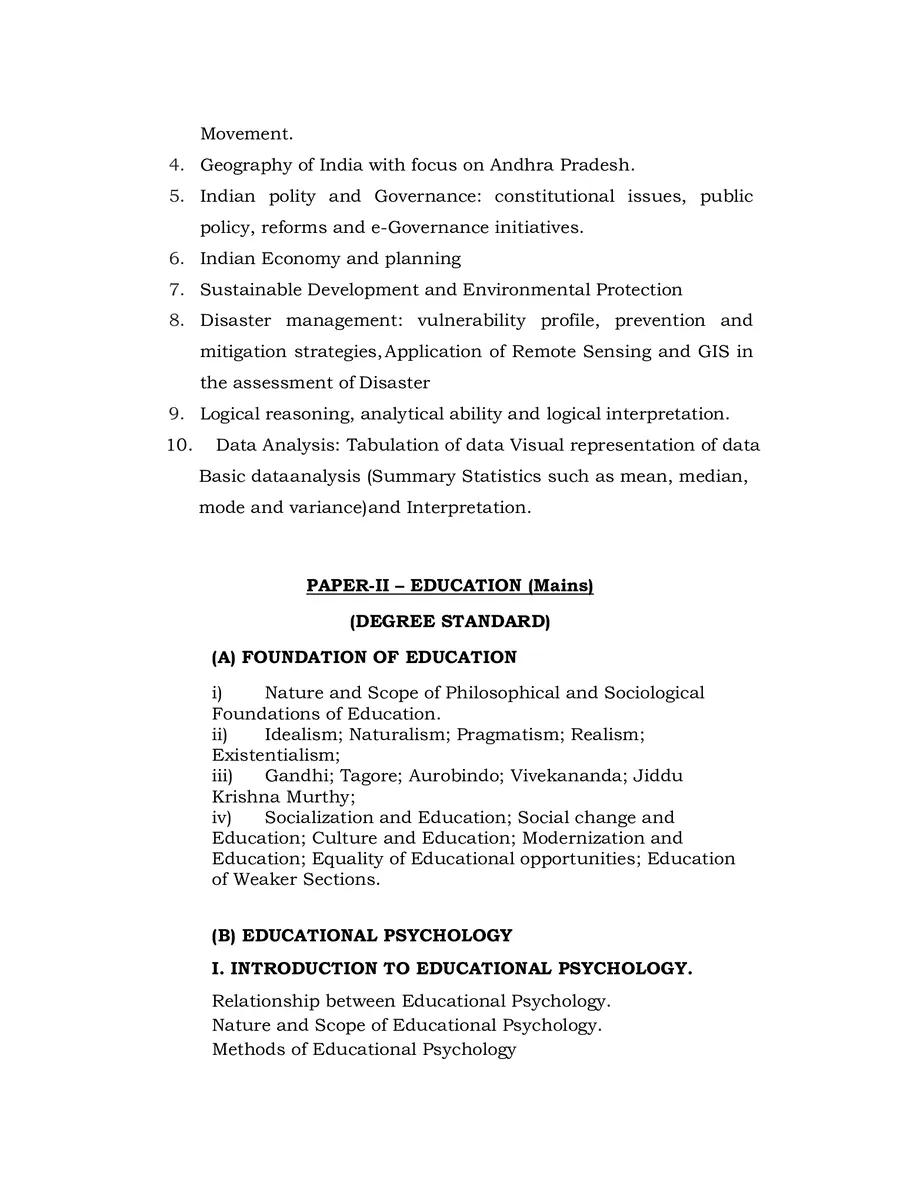 APPSC Hostel Welfare Officer Notification 2026 page 4