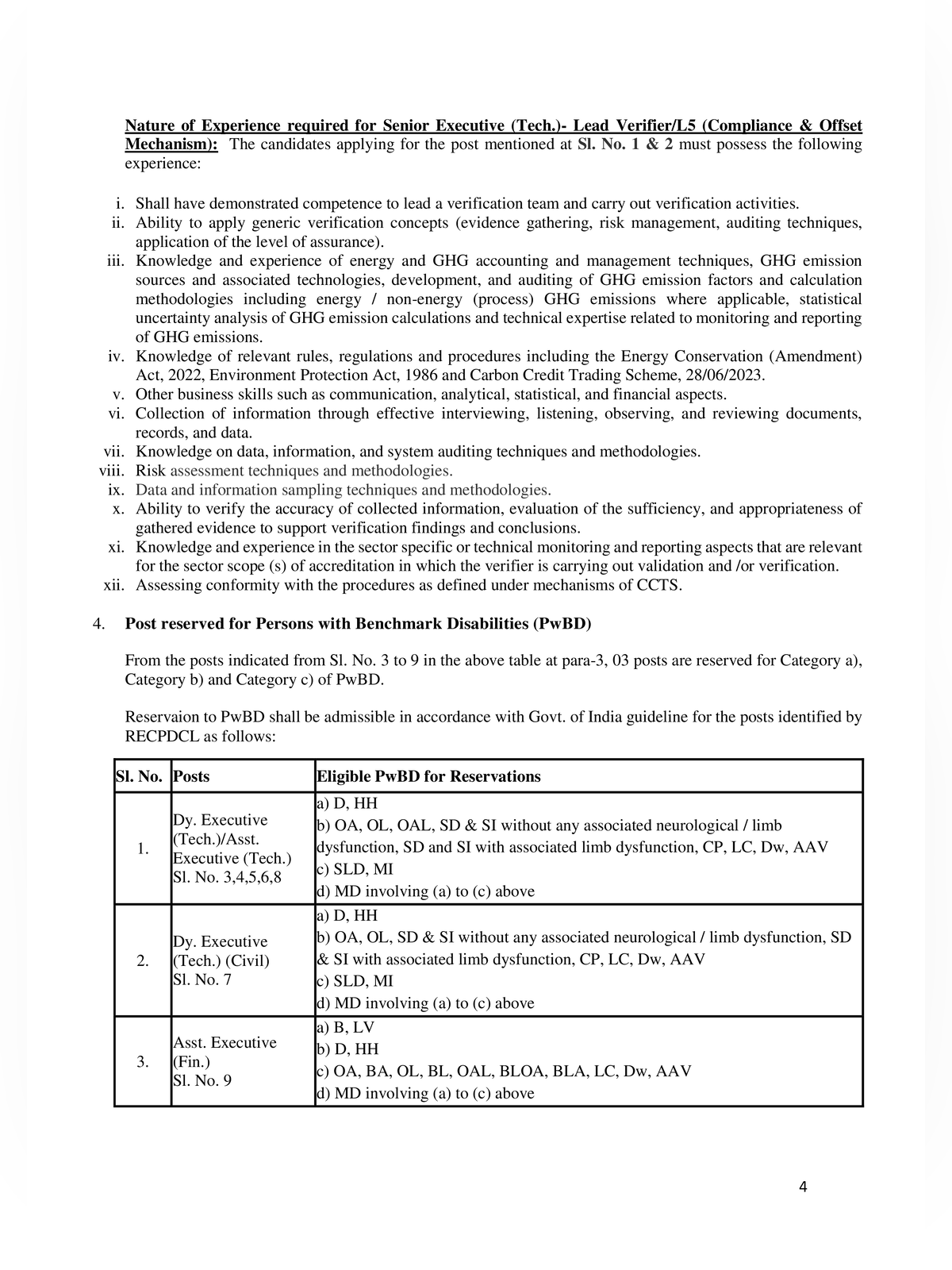 RECPDCL Recruitment 2026 Notification page 4