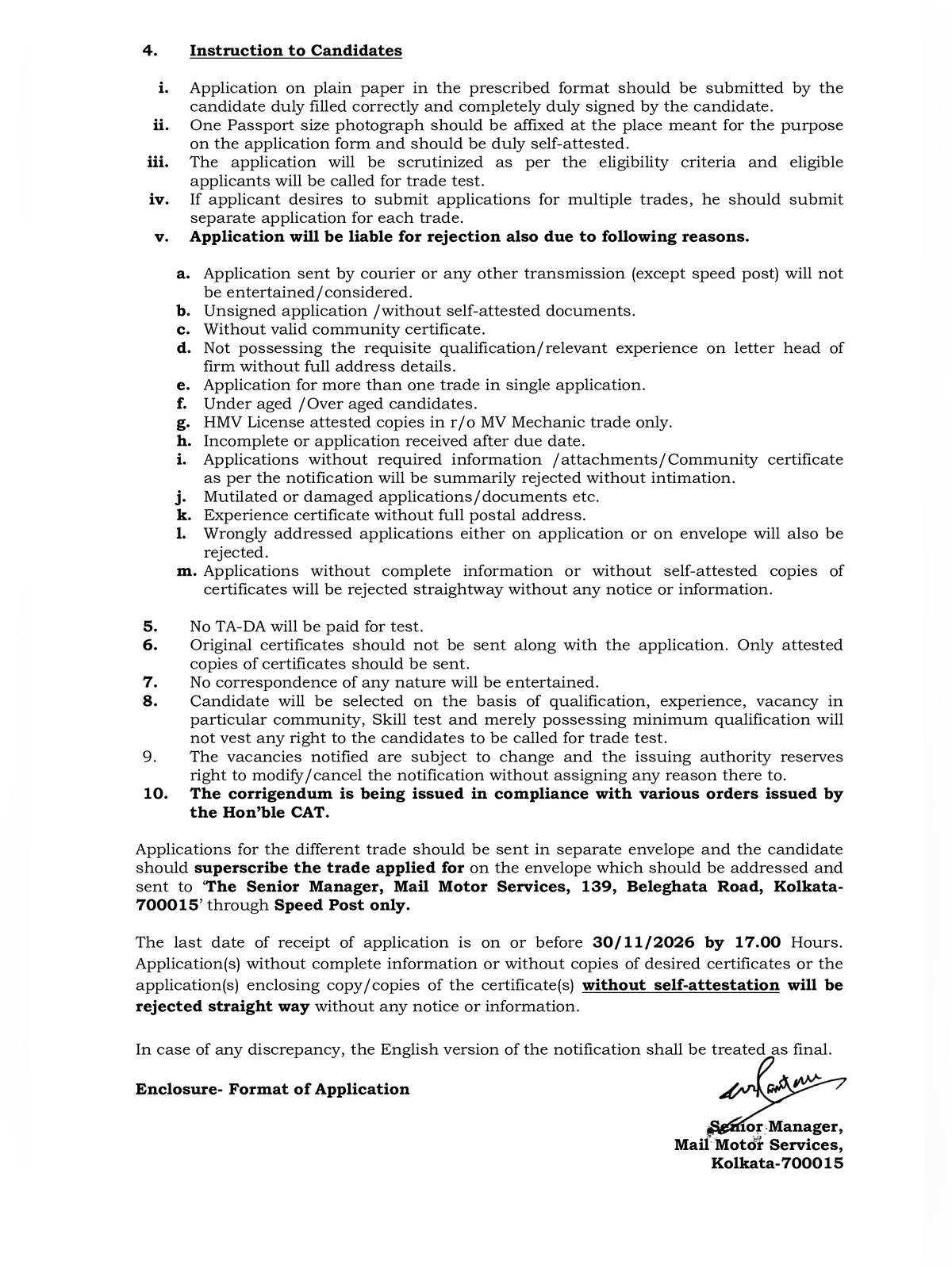 India Post Skilled Artisan Recruitment 2026 Notification page 3