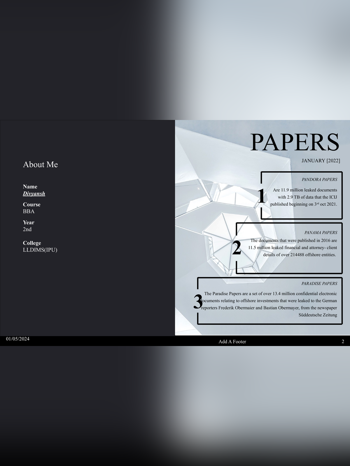 Pandora Papers List page 2