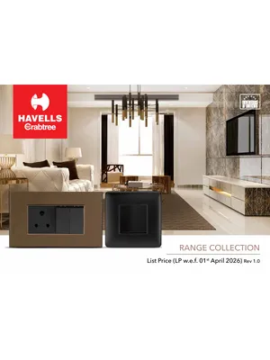 Crabtree Modular Switches Price List English