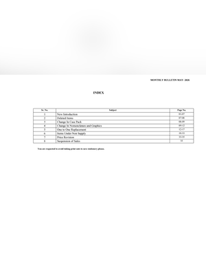 CSD Canteen Grocery Items Price List