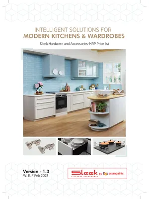 Sleek Kitchen Price List 2026 English